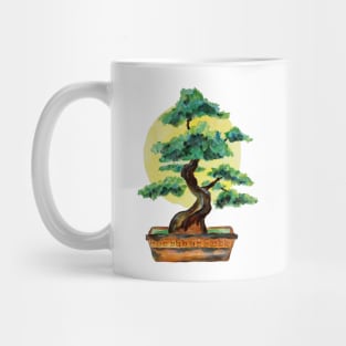 Bonsai Tree Sunshine Mug